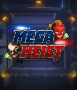 Step into the action-packed world of Mega Heist slot by Relax Gaming, highlighting quirky characters ready to execute a big score. This graphic portrays the excitement of the heist with its striking logo and a shadowy vault backdrop. Perfect for players looking for a heist adventure, delivering a thrilling gaming experience. 